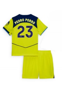 Tottenham Hotspur Pedro Porro #23 Jalkapallovaatteet Lasten Kolmas peliasu 2025-26 Lyhythihainen (+ Lyhyet housut)